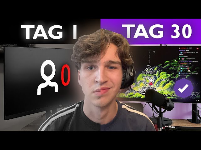 Wie groß kann Ich auf Twitch in 30 Tagen werden?