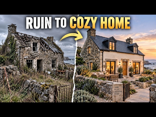 From Ruin to Cozy Seaside Home 🌊 | MADE LOOP