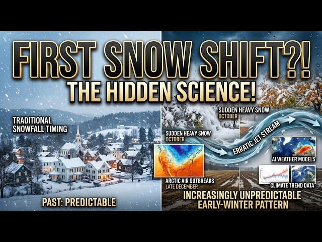 Why Your First Snowfall Is Shifting： The Hidden Science of Early Winter