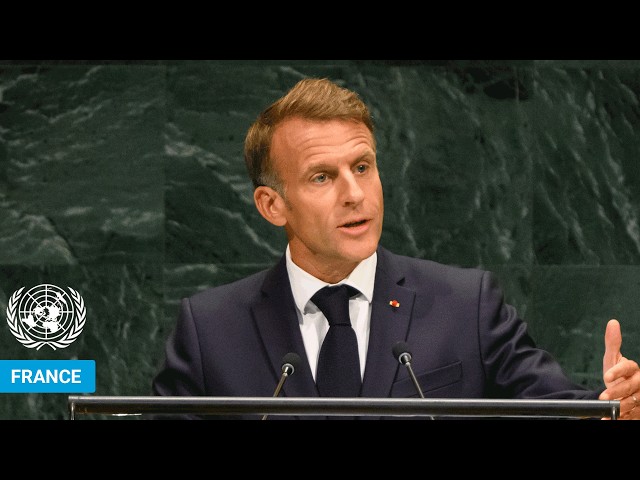 🇫🇷 France -  President Addresses United Nations General Debate, 81st Session | #UNGA