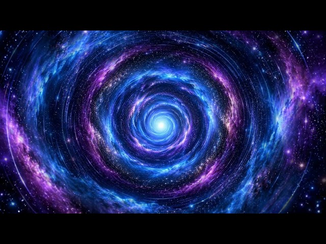 Cosmic Galaxy Vortex VJ Loop