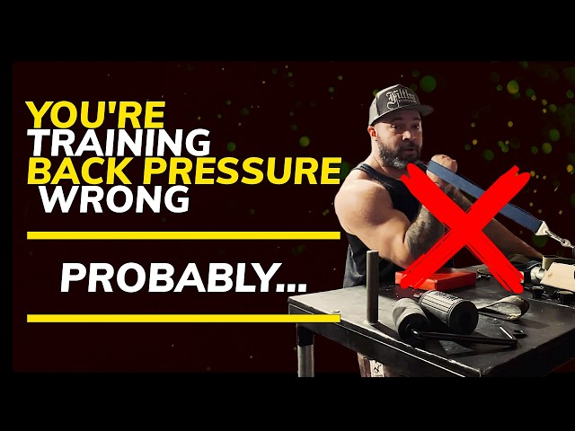 Why YOU Might Be Training Arm Wrestling Back Pressure Wrong, And How To Fix It