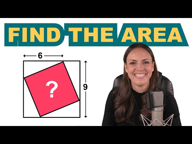 A Square inside a Square – Can You Find the Area?