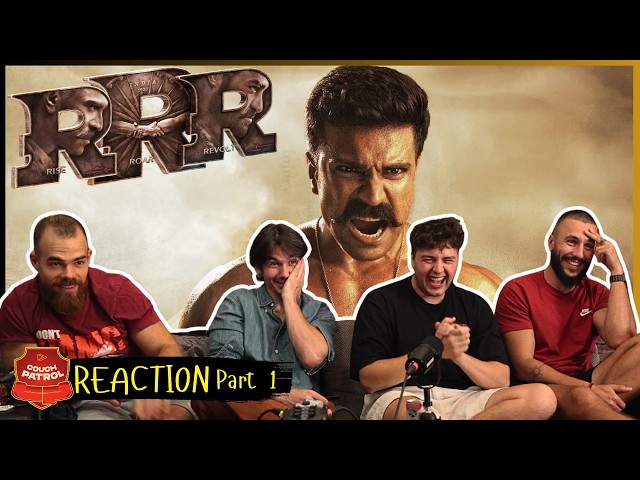RRR Movie Reaction! – Indian Cinema on Another Level! (Part 1)