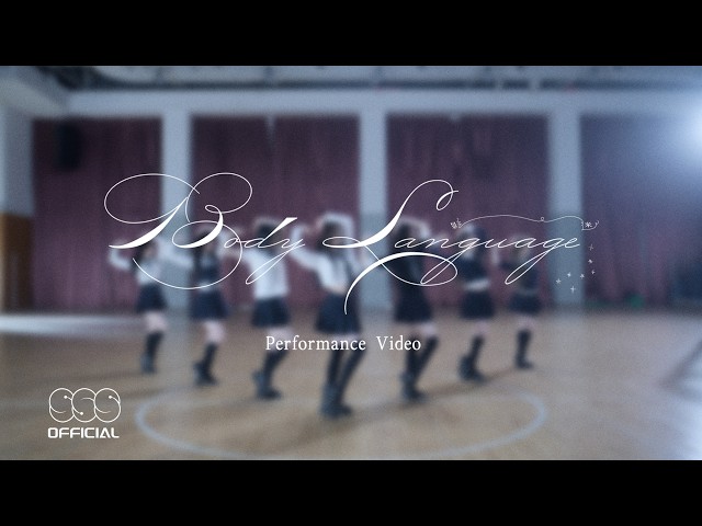 R.E.D 'BODY LANGUAGE' Performance Video