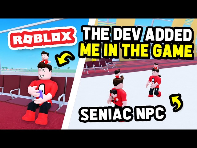The DEV ADDED ME in THE GAME in Cabin Crew Simulator (Roblox)