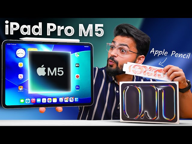 iPad Pro M5 Unboxing 🔥 | Most Powerful iPad 🤯