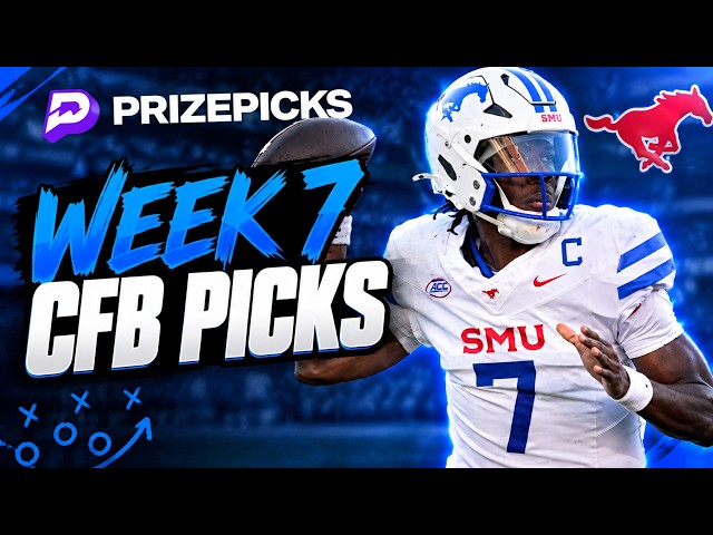 CFB PLAYER PROPS & BETS TODAY | WEEK 7 | SATURDAY 10/17/26 | PRIZEPICKS | COLLEGE FOOTBALL BETS