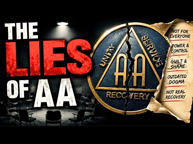 The Truth They Won't Tell You About AA. Alcoholics Anonymous Is A Scam