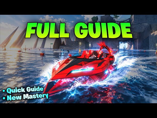 Full Guide to Boat Racing Update in Fisch (New Boat)