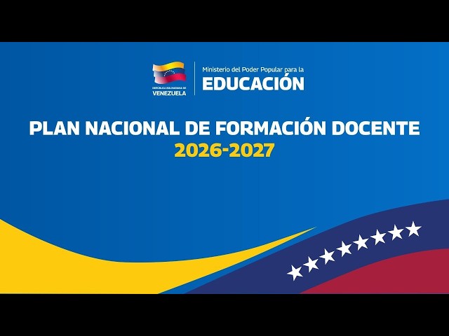 Plan Nacional de Formación Docente 2026-2027