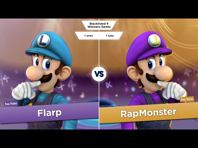 Blacklisted 9 WS - Flarp (Luigi) vs RapMonster (Luigi)