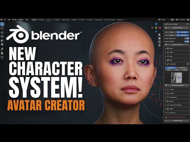 Blender’s NEW Character System Is Here! | Avatar Creator