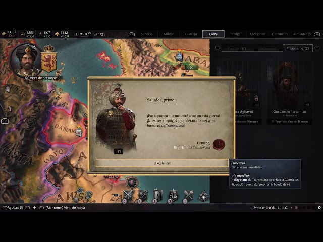 Crusaders king 3 gameplay castellanoPlayStation 5