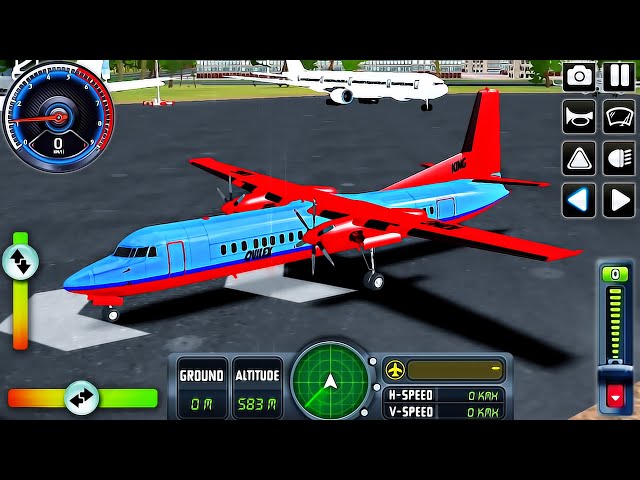 Flight Airplane Simulator #4 - City Pilot Emergency Landing Cessna 750 Citation - Android GamePlay