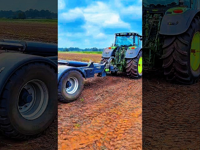 MODERN FARMING MONSTER!  Mind-Blowing Automatic Container Loading Hook Lift #machine #tractor #farm