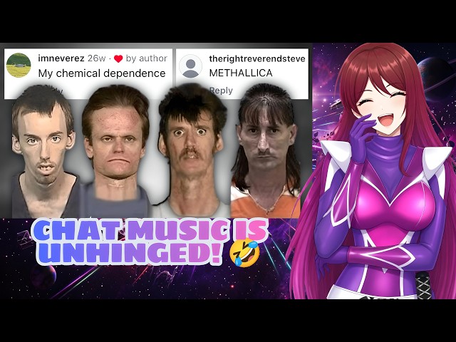 |Vtuber Reacts| WHAT IS THIS CHAT MUSIC?! 😂{Chat Music/Chat Music 2}