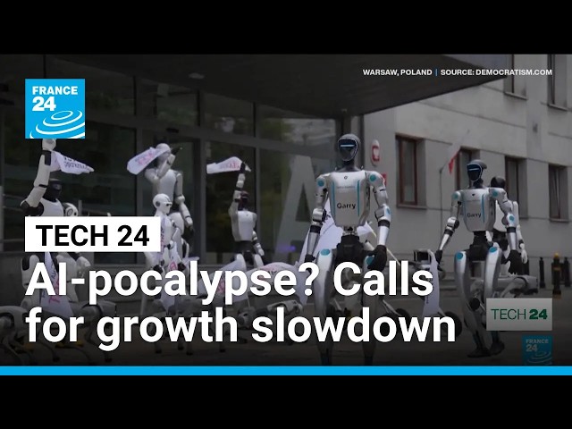 AI-pocalypse? Tech leaders, politicians clash over development slowdown • FRANCE 24 English