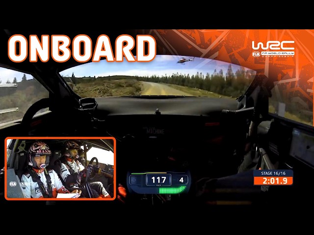 FULL ONBOARD - SS16 Solberg/Edmondson | WRC Rally Chile Biobío 2026
