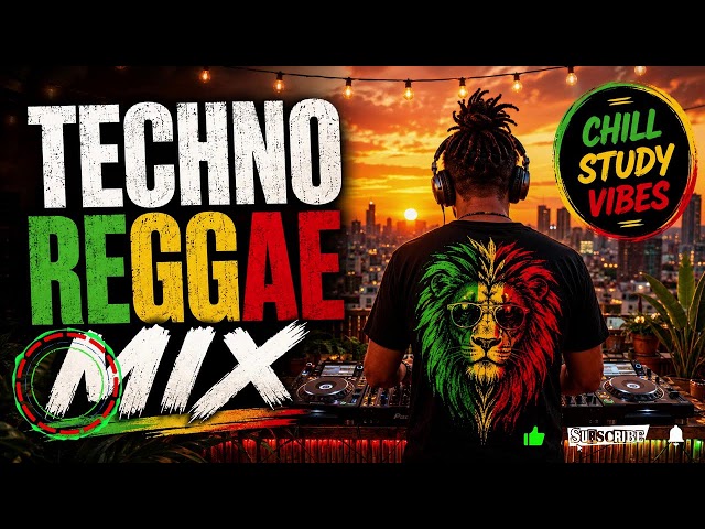 Techno Reggae Mix | Melodic Reggae Grooves for Long Hours of Focused Creative Work