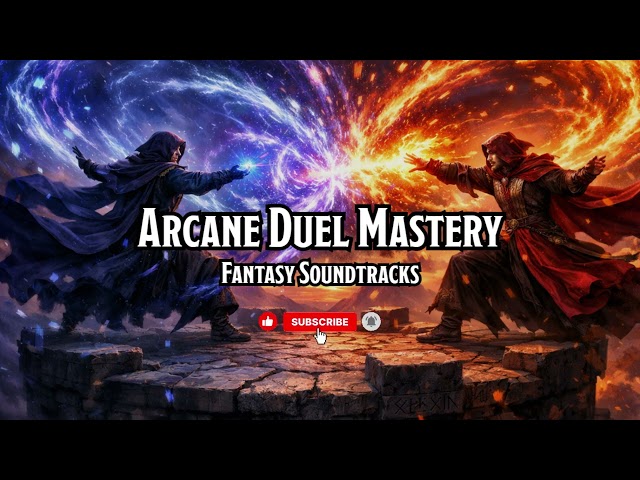 Arcane Duel Mastery | D&D/TTRPG Battle/Combat/Fight Music | 1 Hour | Copyright free