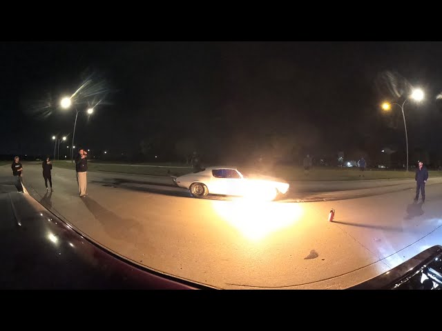 360 View of Brick Tamland vs Nitrous Camaro!! - 4K Quality