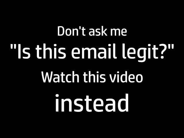 Anatomy of Scam Emails - How To Recognise A Phishing Scam Message