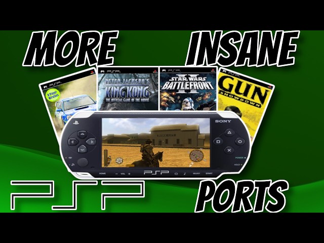 MORE INSANE PSP PORTS!!