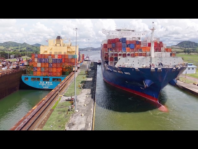 Inside Panama Canal’s Crazy Engineering for Giant Ship Transit