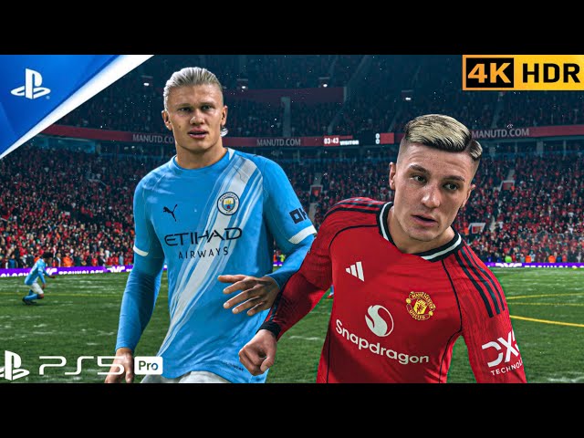 (PS5 PRO) Manchester Derby FC26 Realistic Graphics gameplay | 4K HDR |