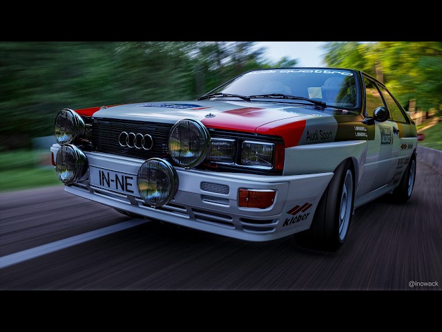 ACR 0.6 | Audi Quattro - Alsace - Steingenbach - First drive | TV Replay | 4K