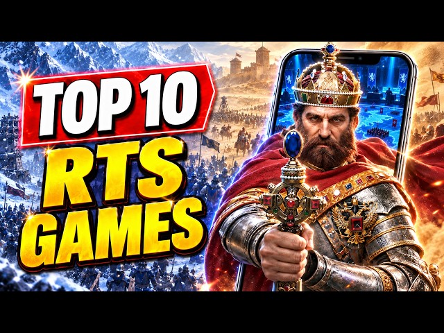 Top 10 Best Mobile RTS Games iOS & Android (Strategy Games)