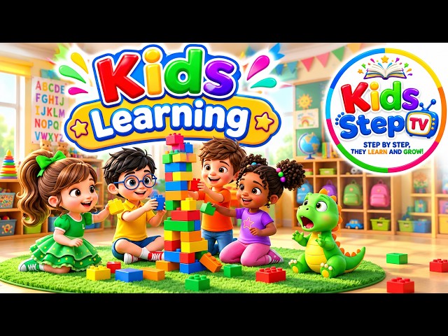 Kids Learning, with Kids Step Tv, #colours #numbers #kids classes, #kidsvideo #kidslearning 