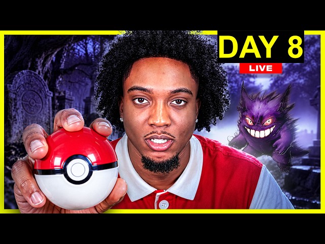 DAY 8 NOT GETTING OFF UNTIL I BEAT MY FIRST HARDCORE POKEMON NUZLOCKE (RADICAL RED)