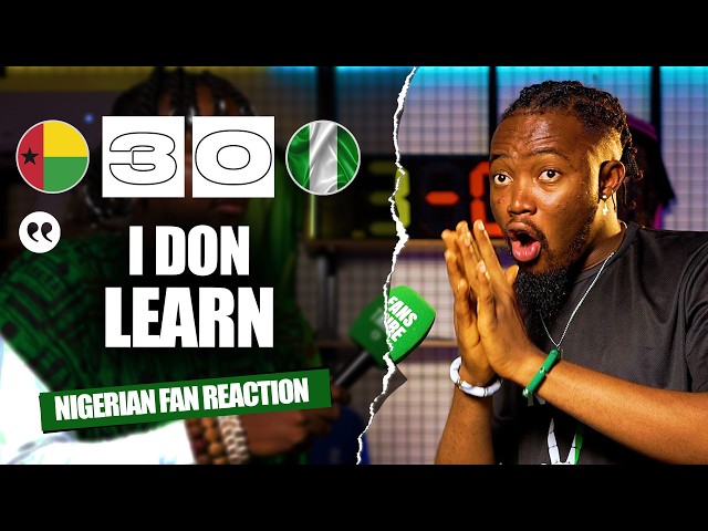 GUINEA BISSAU 3-0 Nigeria ( Kurotams - NIGERIA FAN REACTION) - 2027 AFCON QUALIFIERS