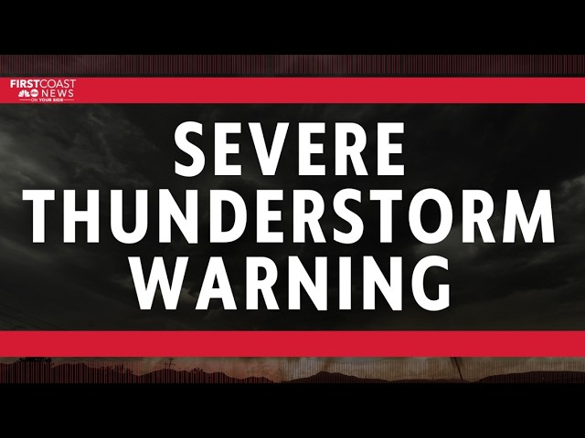 LIVE | Tracking Severe Weather in Southeast GA