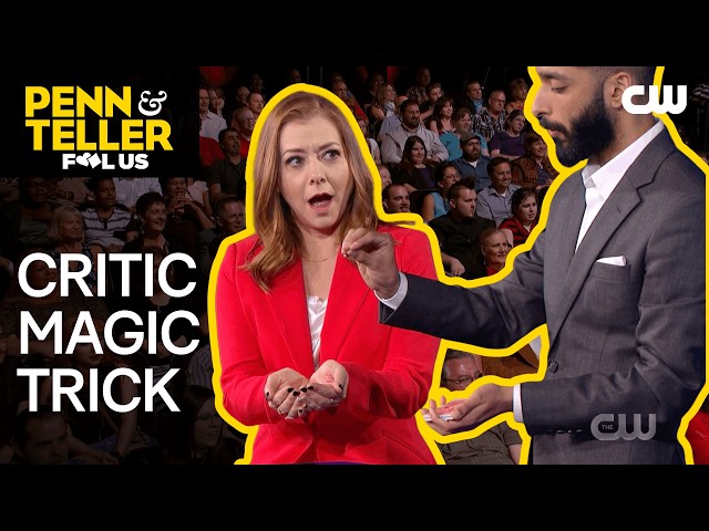 Magician Performs Critic Card Magic Tricks | Penn & Teller: Fool Us | The CW