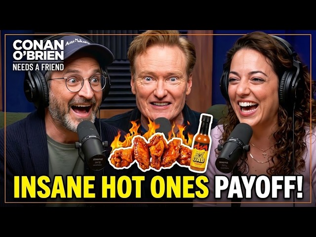 Conan O'Brien | Conan's Unhinged Hot Ones Aftermath & Bidet Breakdown