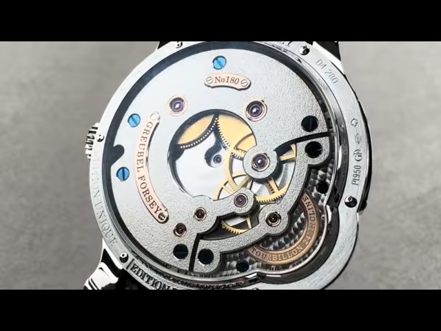 Greubel Forsey Tourbillon 24 Seconds Edition Historique Watch Review