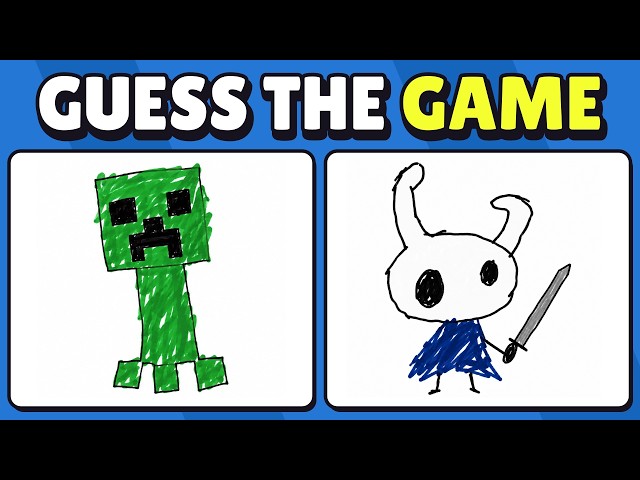 Guess the Video Game from Bad Drawings