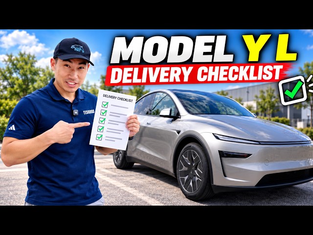 Tesla Model Y L Delivery Day Checklist: Everything You Need to Know