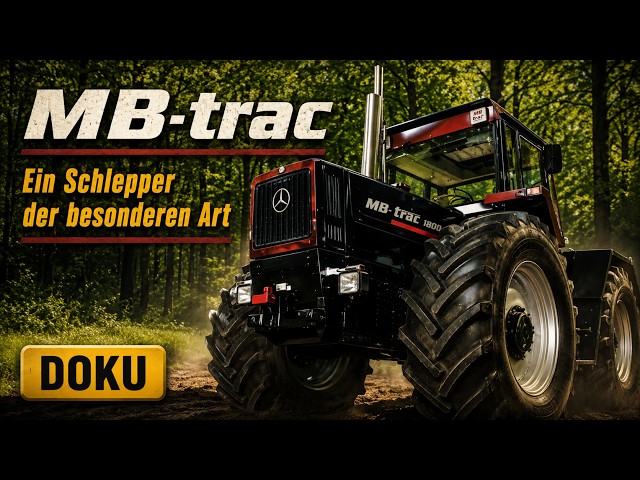 MERCEDES MB-TRAC | A Tractor Like No Other (Tractor Documentary, Agricultural Technology, German)