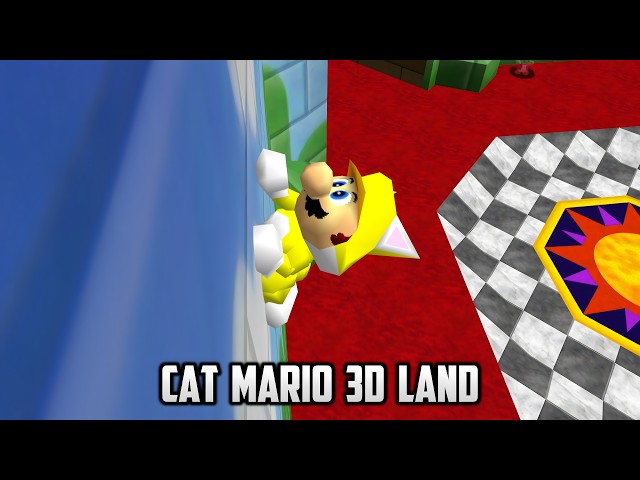 ⭐ Cat Mario 3D Land - Super Mario 64 Coop DX