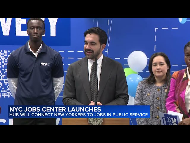 Mayor Mamdani launches new job center to connect New Yorkers to careers in public service