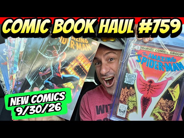 Comic Book Haul #759: Amazing Spider-Man #1000 Insanity! 