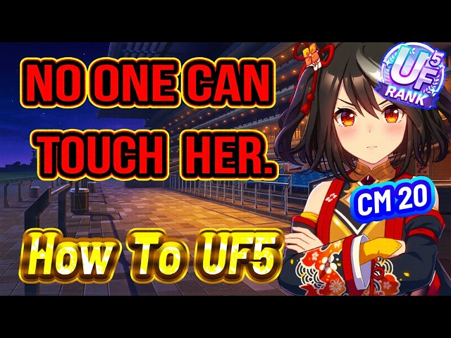 The Most Overpowered UF5 Kitasan Black ｜ umamusume global