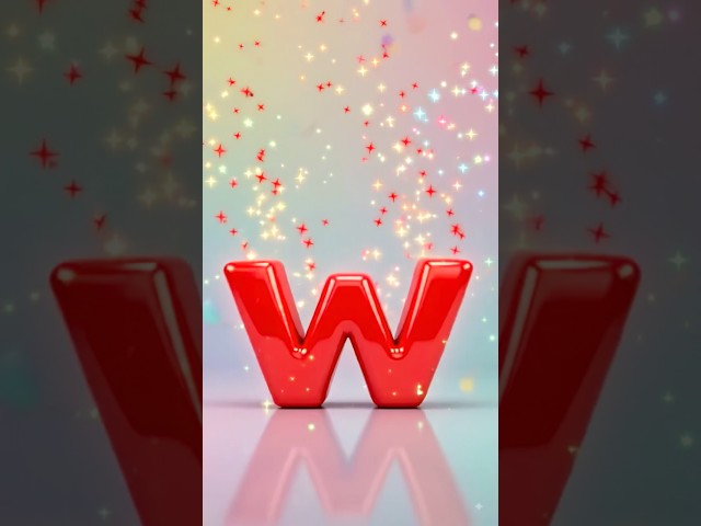 ABC Alphabet for Kids 🔤 | A to Z 3D ABC Learning Video | Learn ABCD for Toddlers & Preschoolers