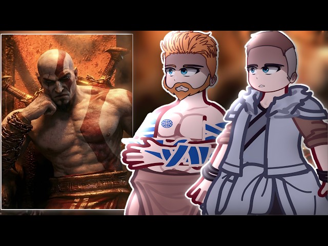 God of War React to Kratos - Gacha React 🇺🇸/🇧🇷