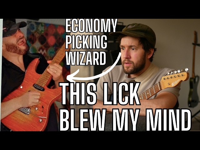 You NEED This FREAKISH Alex Hutchings Pentatonic Economy Picknig Shred Lick