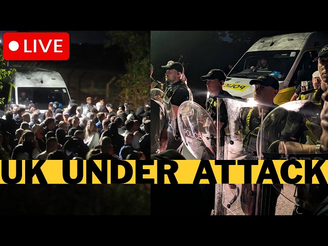 LIVE: UK Borders Collapse - Protesters CLASH With Police - Illegal Migrants Invade England